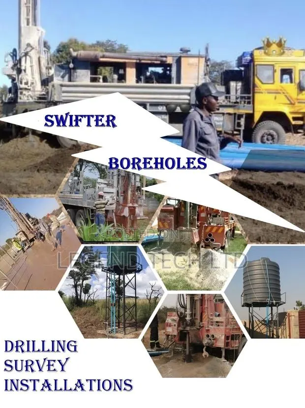Borehole Drilling and Construction Installation · Photo 1