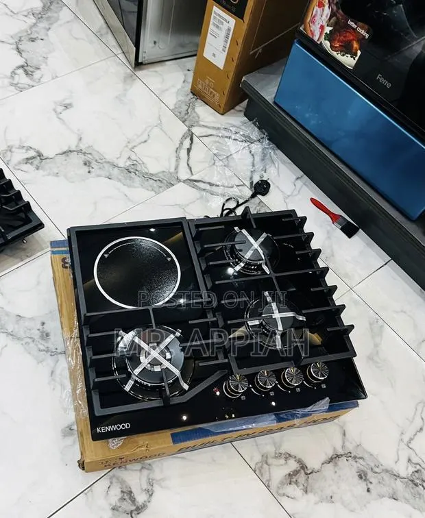 Check Out Durable Kenwood 1 Electric + 3 Gas Hob(Black) · Photo 1