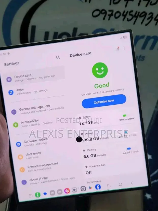 New Samsung Galaxy Z Fold7 512 GB Gray · Photo 1