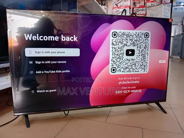 TCL 50” Smart Tv – Home Cinema Feel 50"Tv · Photo 1