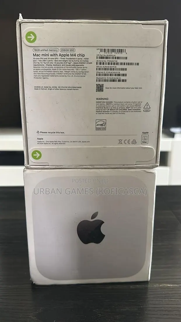 New Desktop Computer Apple Mac Mini M4 16GB Apple M4 SSD 256GB · Photo 4