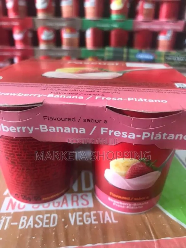 Pascual Yoghurt Strawberry-banana 125g×4 · Photo 1