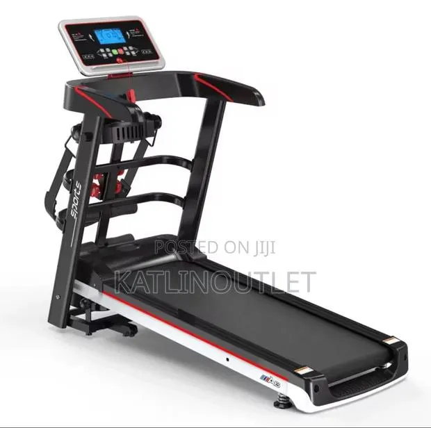Motorized Treadmill With Massage Machine Dumbbe Folding · Photo 1