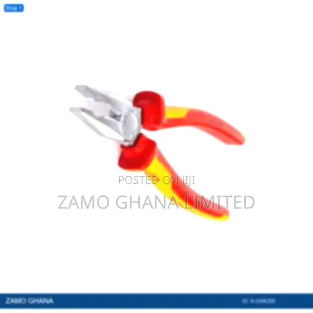 Combination Plier 200mm 1000v Chrome Multifunctional Red/Y - K- · Photo 1