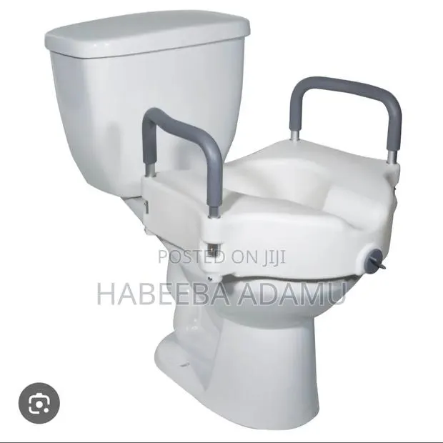 Toilet Seat Riser With Arms · Photo 1