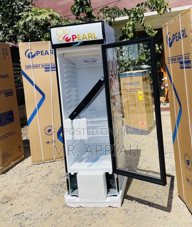 Authentic Pearl PVC 352(300L)Single Door Display Fridge. · Photo 1