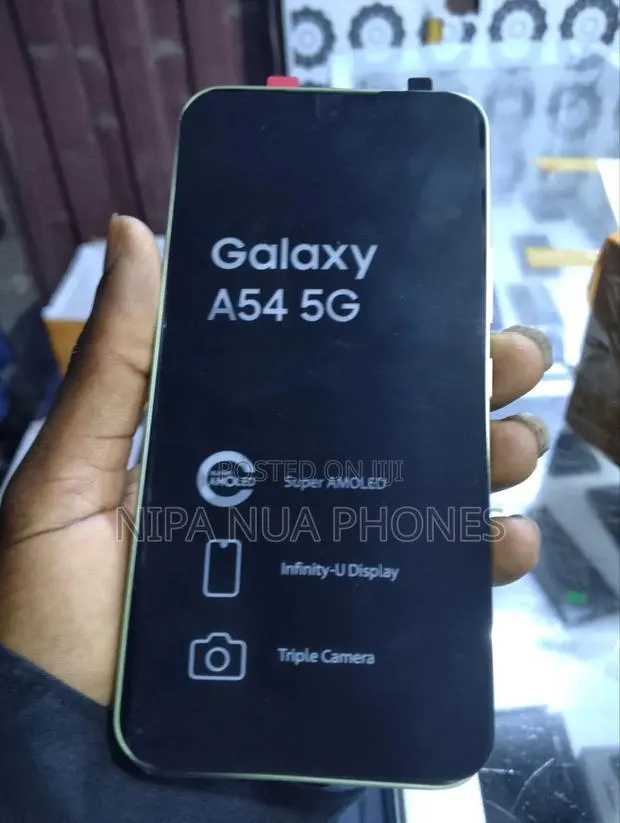 New Samsung Galaxy A54 5G 256 GB Green · Photo 1