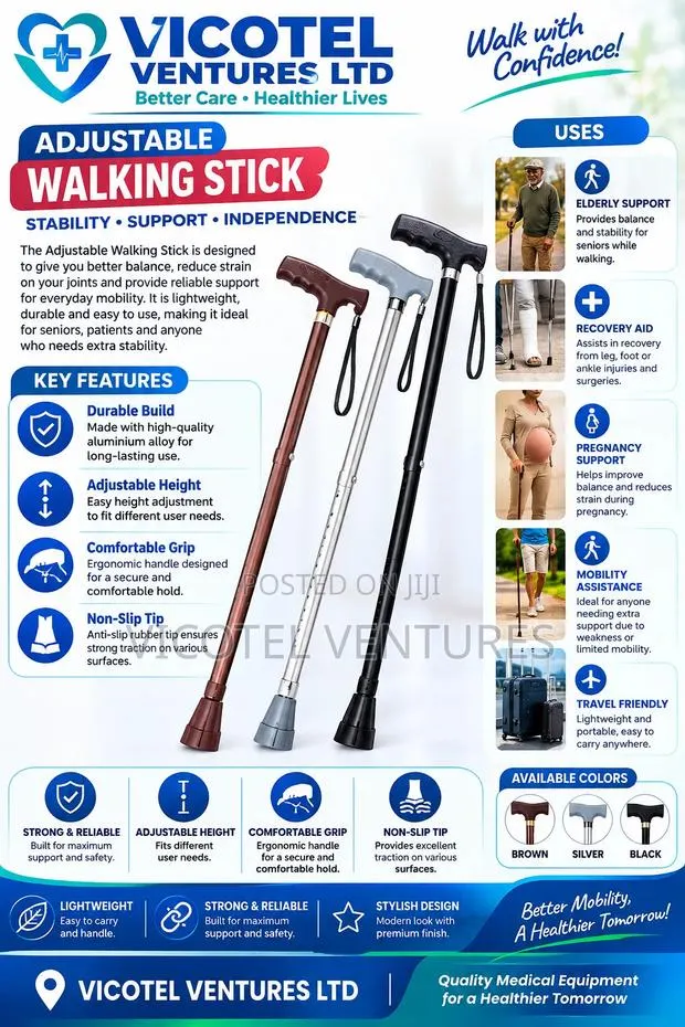 Adjustable Walking Stick · Photo 1
