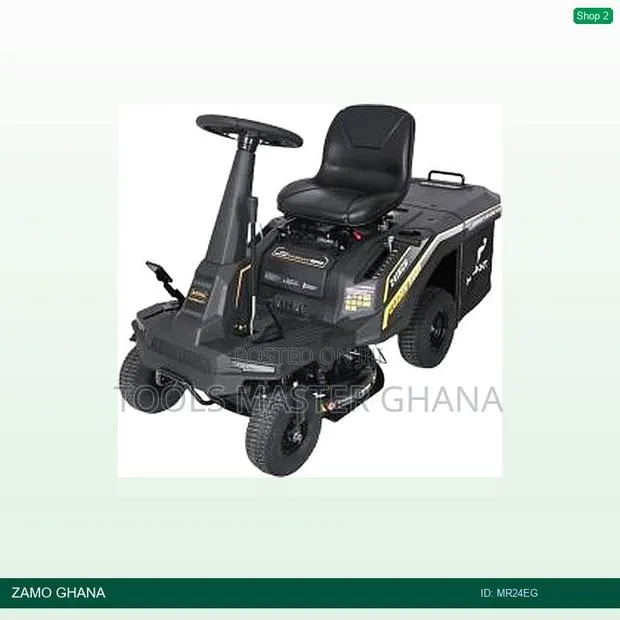 Marsant Ride-on Mower 406-610mm 224cc 4.4kw 150l Petrol 8 Hei - Mr24eg · Photo 1