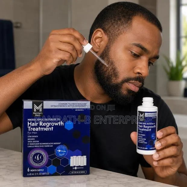 💯 5% Minoxidil for Men – Extra Strength Hair Treatment · Photo 1