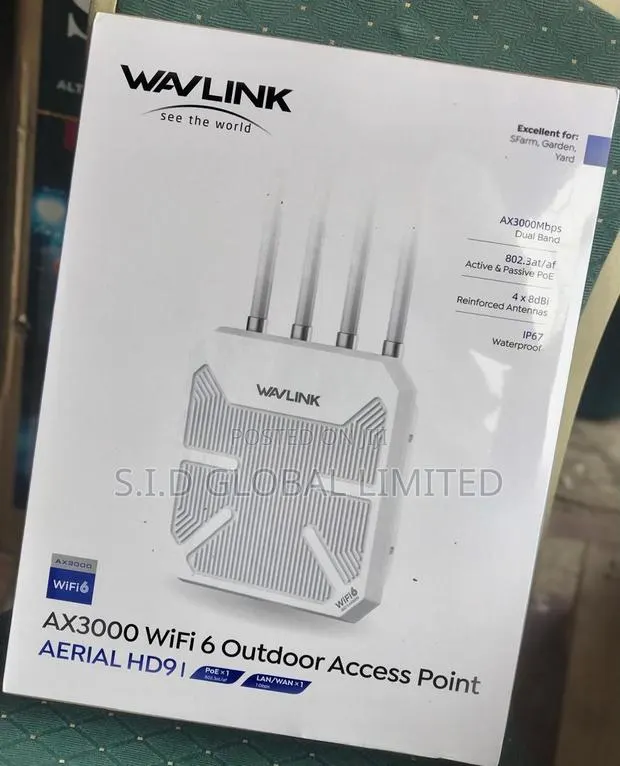 The 4-Antenna Wavlink Ax3000 Has Strong Signal · Photo 1