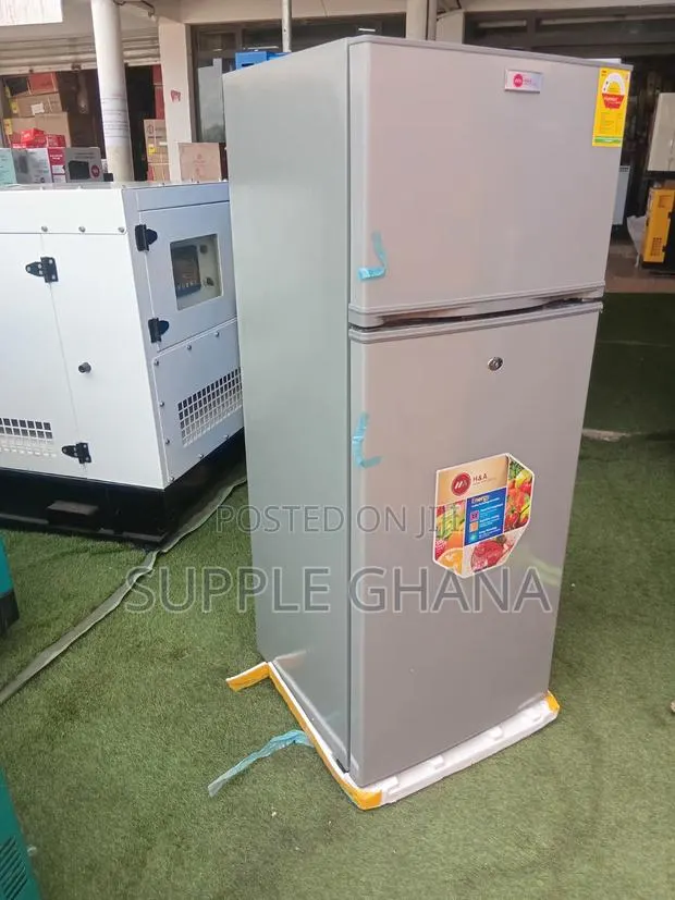 H&A Modern Fridge Freezer – Double Door, Powerful Cooling & Low Energy · Photo 1