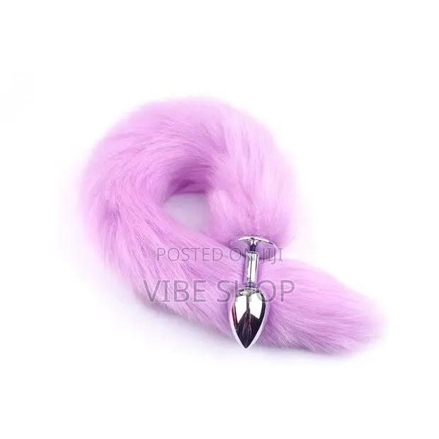 Luxury Fox Tail Anal Plug – Beautiful Faux Fur | Role-Play · Photo 1