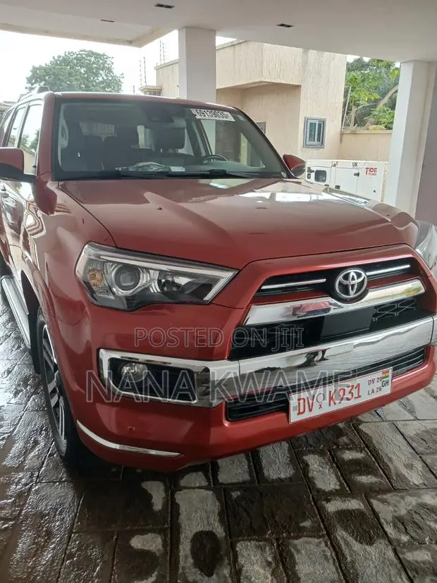 Toyota 4-Runner 2021 Red · Photo 1