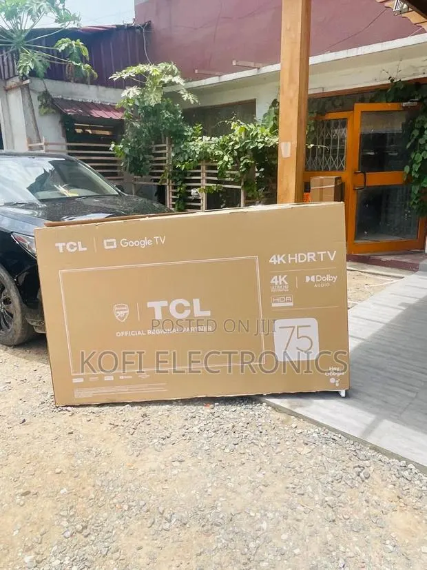 TCL 75” HDR Tv Powerful Home Cinema Screen · Photo 1