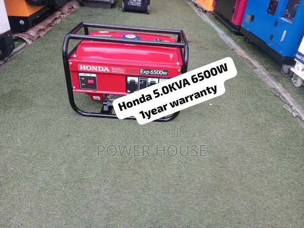 Brand New Honda 6500W Generator – Powerful Petrol Genset Built · Photo 1