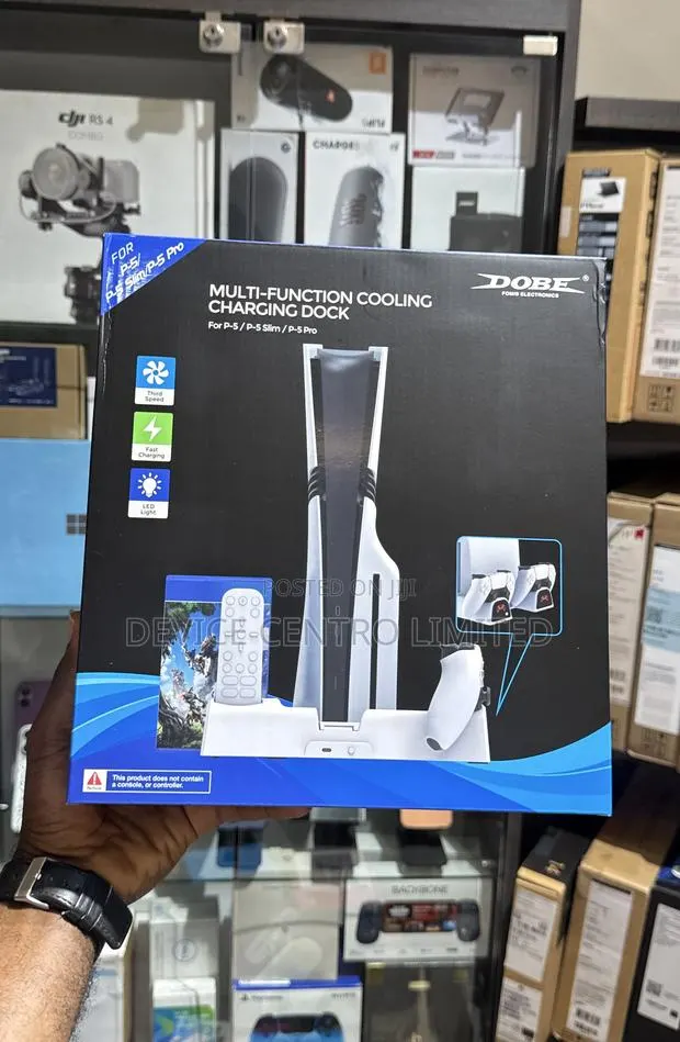 Dobe Multi Function Cooling Charging Dock for PS5 · Photo 1