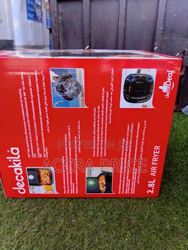 Decakila 2.8L Air Fryer – Perfect for Everyday Cooking · Photo 1