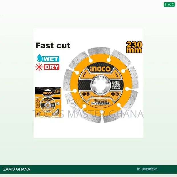 Dry Diamond Disc - Dmd012301 · Photo 1