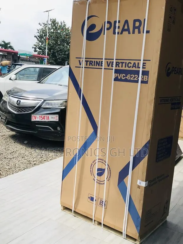 Fast Cooling ~<< Glass Door 2 PVC-622-2b Pearl Fridge · Photo 1