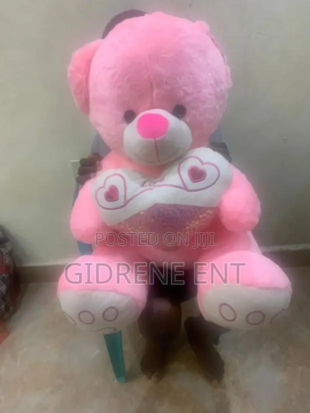 Xl Teddy Pink And White · Photo 3
