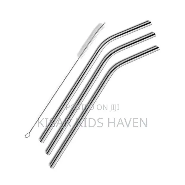 Straw Brush With Metal Straw 3pieces · Photo 1