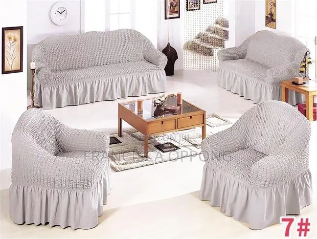 Skirt Sofa Covers (Available in Various Colors) · Photo 1