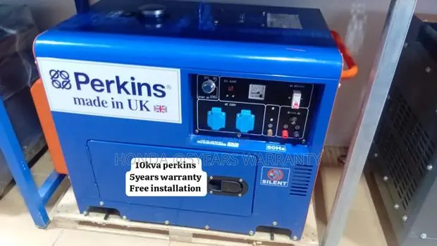 Easy Generator Installation Perkins 10kva 13000wax Silent · Photo 1