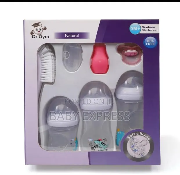 Dr. Gym Complete Baby Feeding Bottle Starter Set · Photo 1