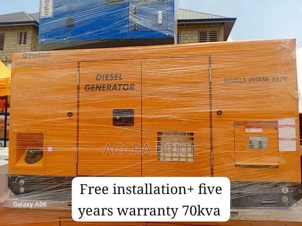 Power on Demand 70kva Perkins Gen Diesel Perkins Generator · Photo 1