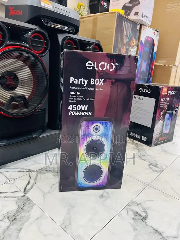 Purchase Original Eldo Party Box Wireless Bluetooth Speaker(450watt) · Photo 1