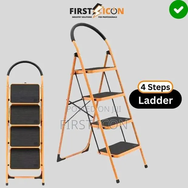 4 Step Portable Steel Ladder - Dingqi 86004 · Photo 1