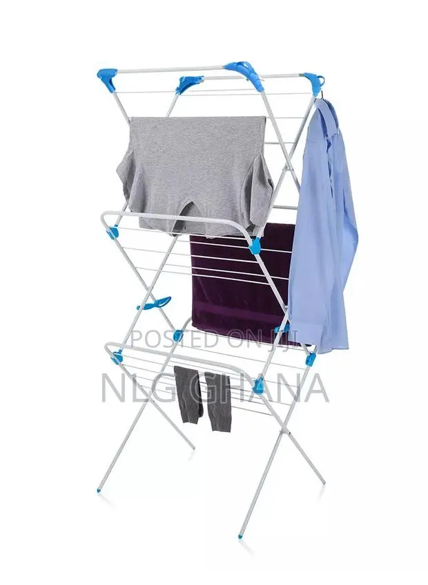 3-Tier Indoor Outdoor Portable Clothes Drying Rack. Ghx4856 · Photo 1