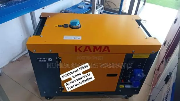 Energy for a Better Tomorrow Kama 15kva 16500watt Generator · Photo 1