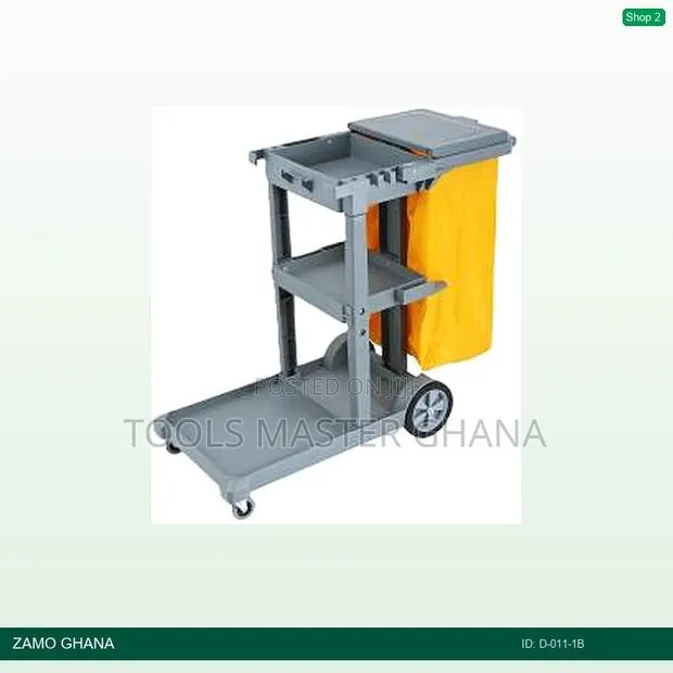 Cleaning Cart With Cover - D-011-1b · Photo 1