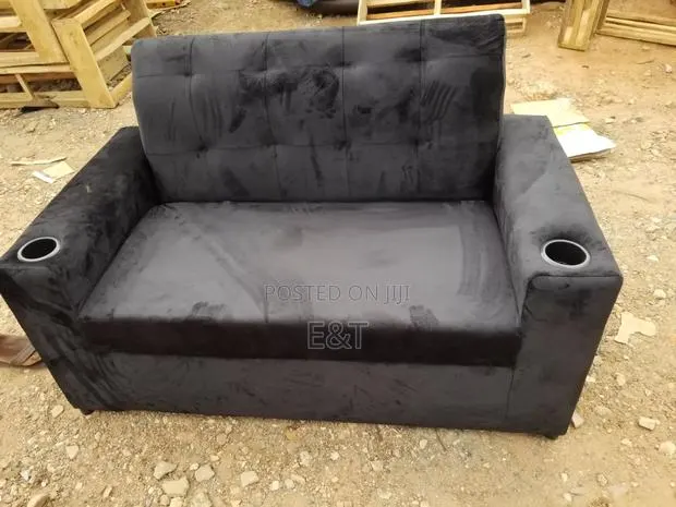 Black 2 in 1 Sofa · Photo 1