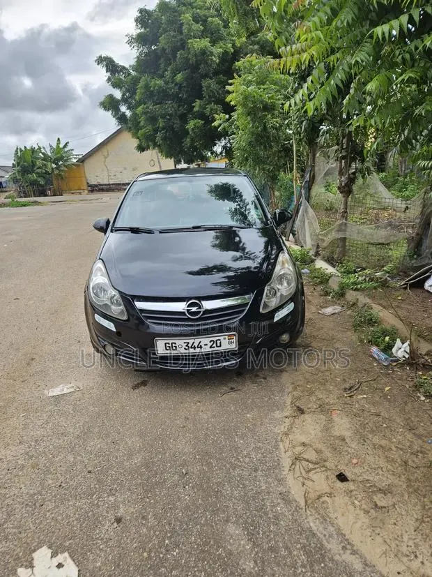 Opel Corsa 2008 Black · Photo 1