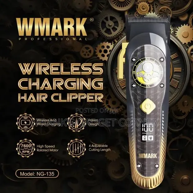 Wireless Charging Hair Clipper · Photo 1