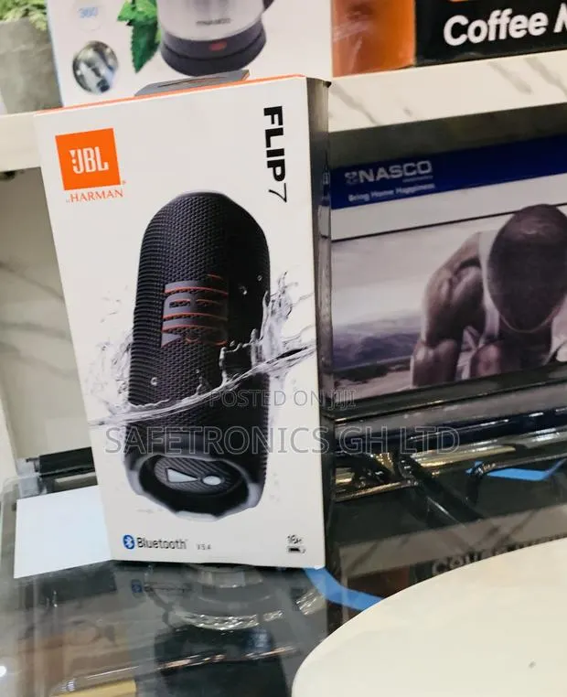 Try Perfect JBL Flip 6 Portable Wireless Speaker- Black · Photo 1