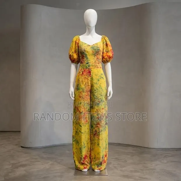 African Print Jumpsuit