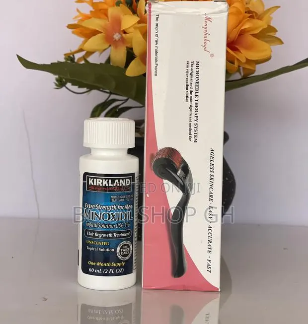 Kirkland Minoxidil + Derma Roller Hairline and Beard Pack · Photo 1