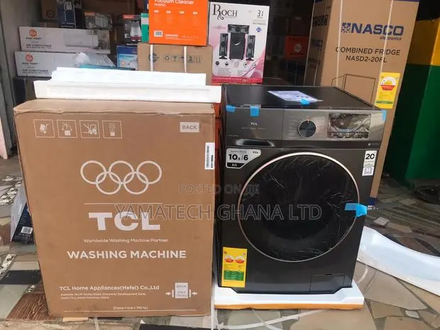 TCL 10.5kg Inverter Front Load Wash and Fully Dry Washing Machine · Photo 1