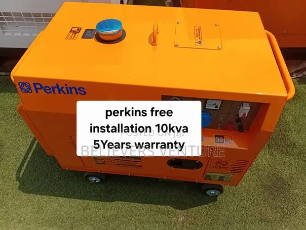 10kVA Perkins Diesel Generator – Power That Keeps You Going · Photo 1