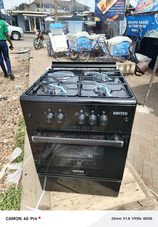 Unitek 60*60(3gas+ 1electric) Cooker Oven+ Grill · Photo 1