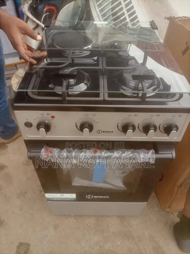 Sigma 50x50 Gas Cooker 1 Electric 3 Gas · Photo 1