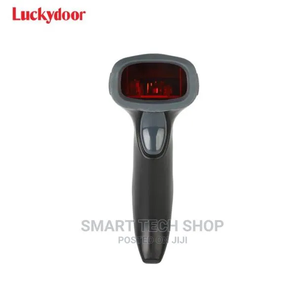 1D Wireless Laser Barcode Scanner With Stand and USB Type C · Photo 1
