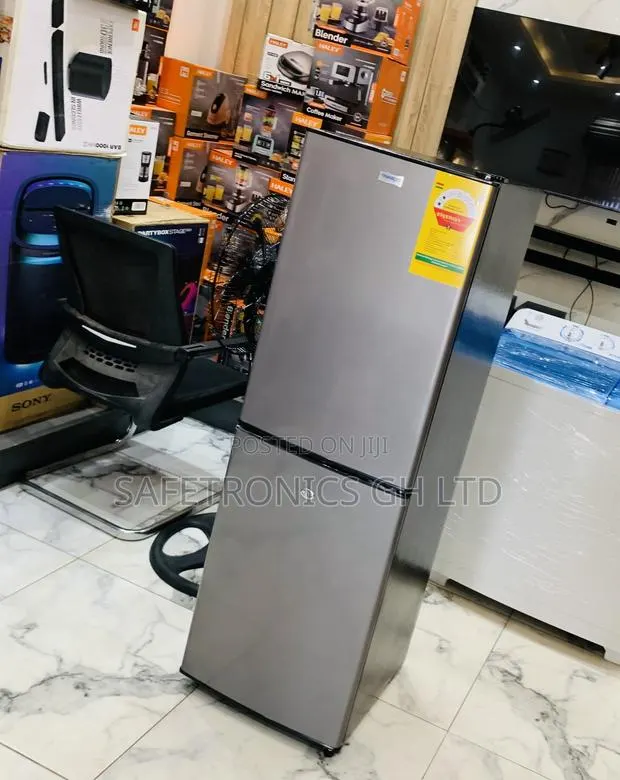 Valuable Sleek Nasco Nasd2-20fl Is a 158litre Double-Door Refrigerator · Photo 1