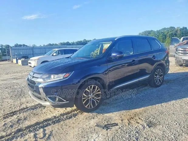 Mitsubishi Outlander SEL FWD 2018 Blue · Photo 1