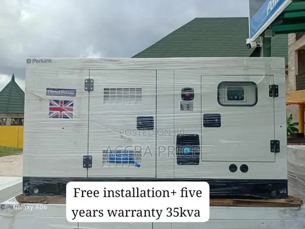Power on Demand 35kva Perkins Gen Diesel Perkins Generator · Photo 1