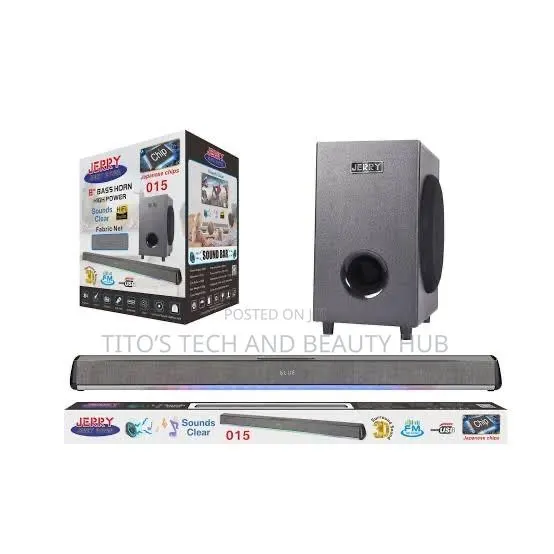 Jerry 15 Sound Bar and Mini Sub Woofer Speaker · Photo 1